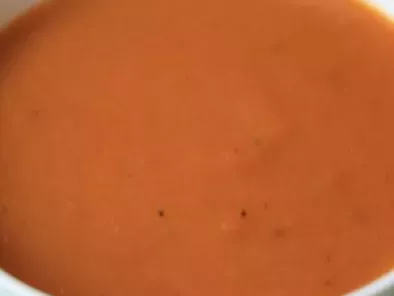 Soupe de courge musquée aux tomates séchées