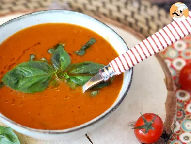 Soupe de tomates et basilic - photo 4