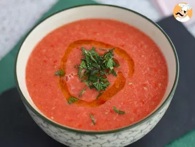 Soupe froide à la pastèque et à la tomate - photo 3