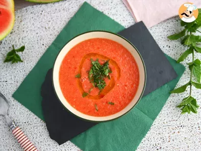 Soupe froide à la pastèque et à la tomate - photo 4