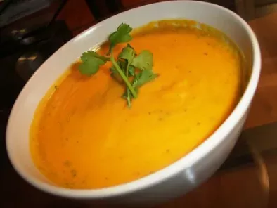 Soupe Orange le retour : Potiron, patate douce, carotte, orange, lait de coco - photo 2