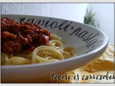 Spaghetti à la sauce tomate au thon - photo 2