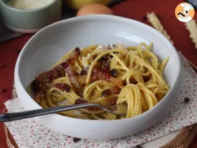 Spaghetti alla carbonara, la vraie recette italienne des carbo'! - photo 4