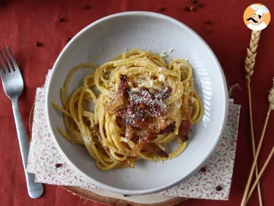 Spaghetti alla carbonara, la vraie recette italienne des carbo'! - photo 6