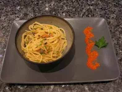 Spaghetti au foie gras et truffes, en souvenir des fêtes - photo 3