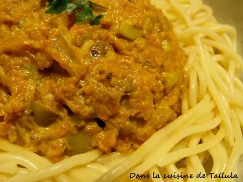 Spaghetti sauce à la courge musquée - photo 3