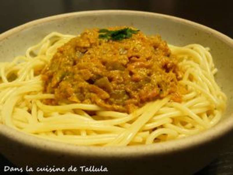 Spaghetti sauce à la courge musquée - photo 6