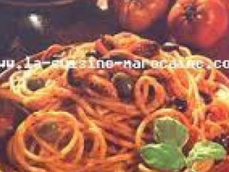 Spaghettis aux moules
