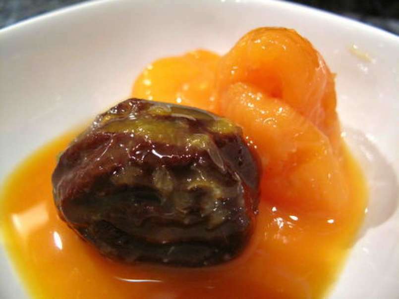 Spécial ventre plat : pruneaux et abricots séchés au vieux rhum et aux épices