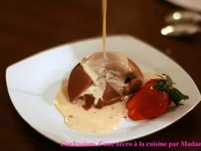 Sphère chocolat-caramel, ou le dessert surprise! - photo 5