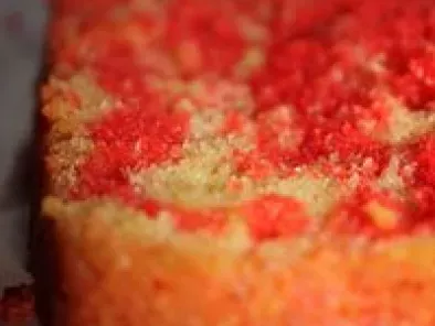 Sponge cake marbré à la crème pâtissière