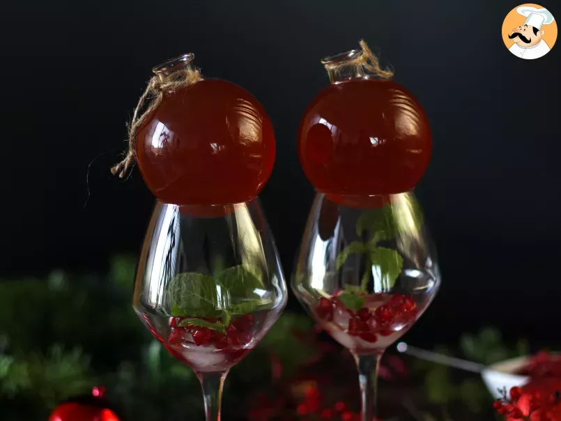 Spritz à la grenade, le cocktail dans une boule de Noël ! - photo 4