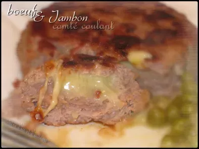 Steak de boeuf & jambon au comté coulant - photo 3
