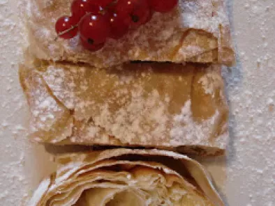 Strudel au fromage blanc