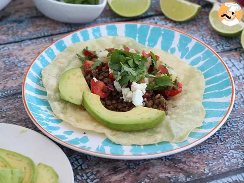 Tacos végétariens aux lentilles - photo 2