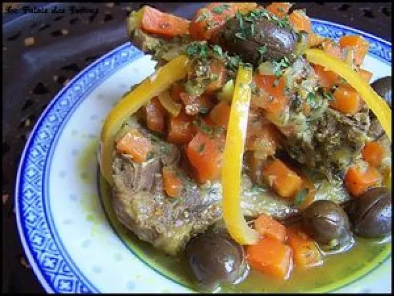 Tajine d'agneau aux carottes ( Maroc ) - photo 4