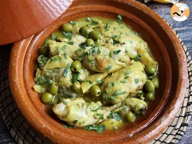 Tajine de poulet, citron et olives (hyper facile à faire !) - photo 3