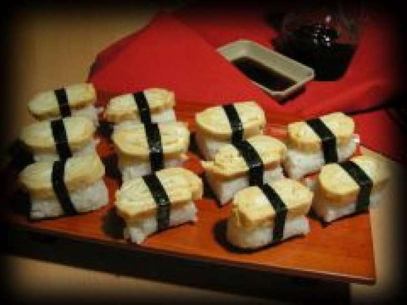 Tamago yaki... ou nigiri sushi à l'omelette feuilletée japonaise ! - photo 3