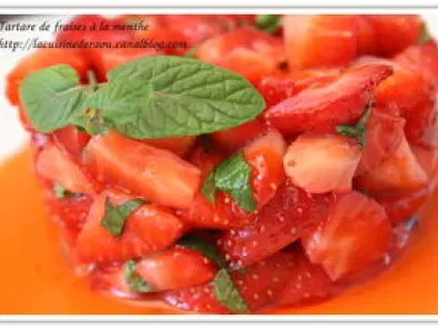 Tartare de fraises à la menthe - photo 2