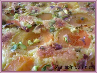 Tarte amandine aux abricots et aux éclats de pistaches - photo 2