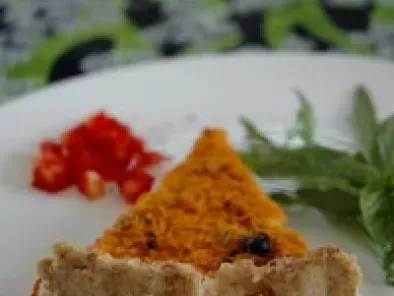 Tarte aux carottes à l'indienne, sans blé, sans lait - photo 3