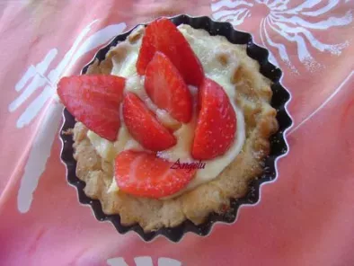 Tarte aux fraises et crème pâtissière - photo 2