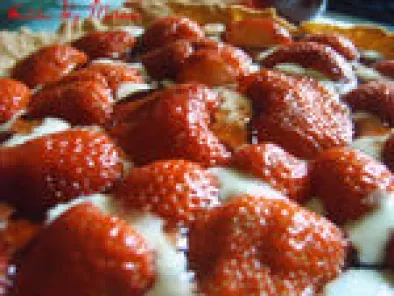 Tarte aux fraises version montage grâce au Larousse des desserts - photo 2