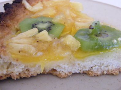 Tarte aux fruits : mangue, kiwi, ananas