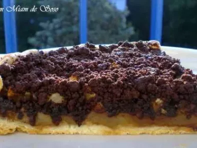 TARTE AUX POMMES SPECULOOS & CRUMBLE CHOCOLAT