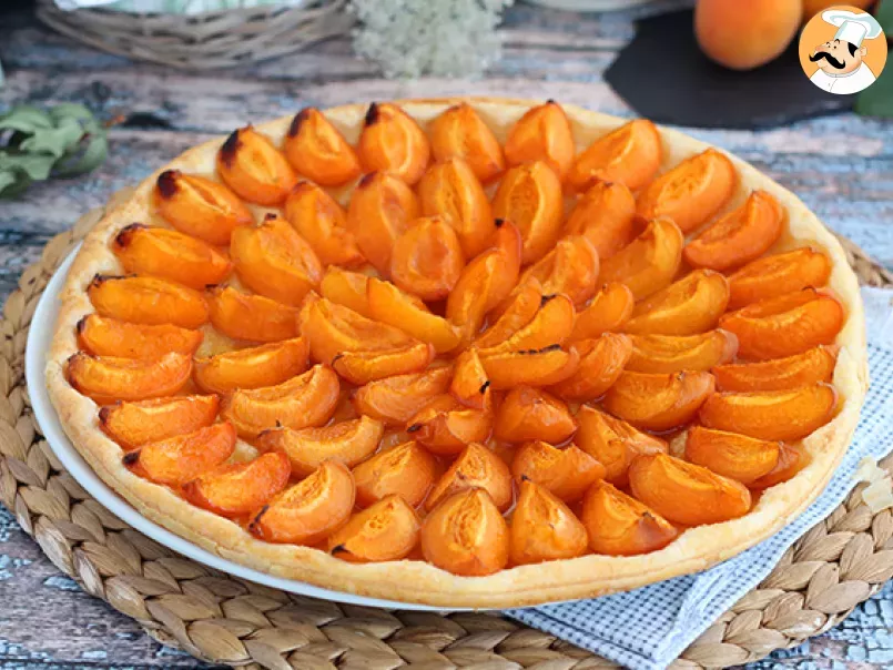 Tarte fine aux abricots