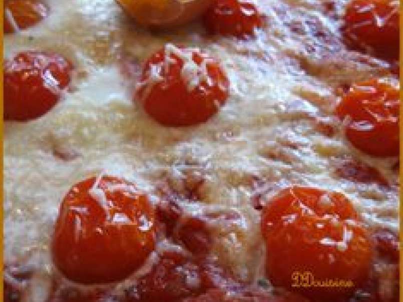 Tarte fine façon pizza à la tomate et à l'oeuf - photo 3