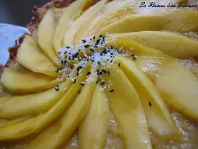 Tarte Mango-Lemon curd sur macaron Coco - photo 4