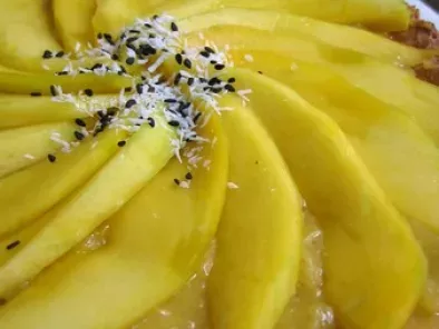 Tarte Mango-Lemon curd sur macaron Coco - photo 5