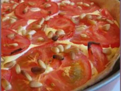 Tarte pesto - tomate - ricotta