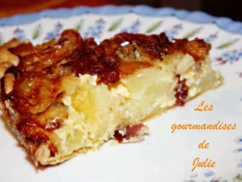 Tarte rustique au gorgonzola et au jambon de savoie - photo 2