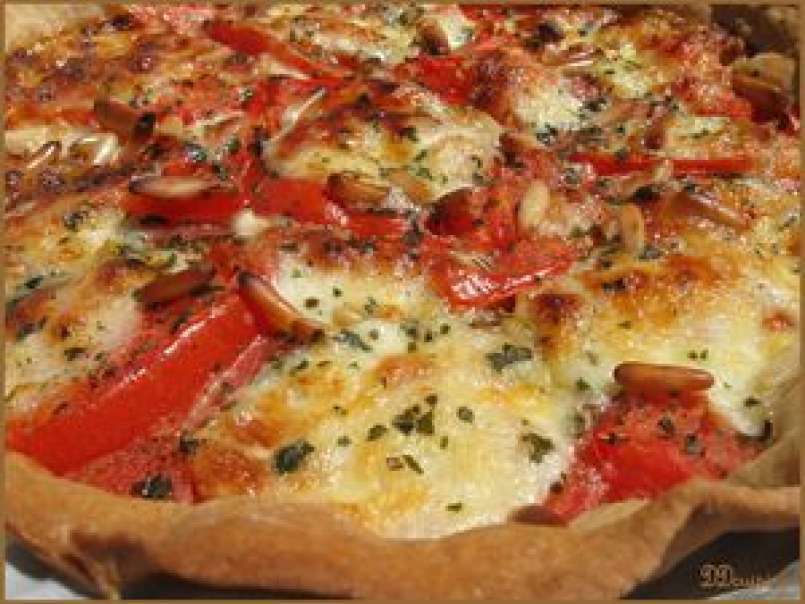 Tarte tomate - mozza - basilic - photo 3
