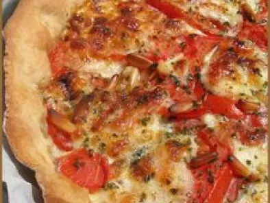 Tarte tomate - mozza - basilic - photo 2