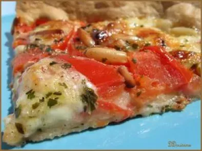 Tarte tomate - mozza - basilic - photo 5