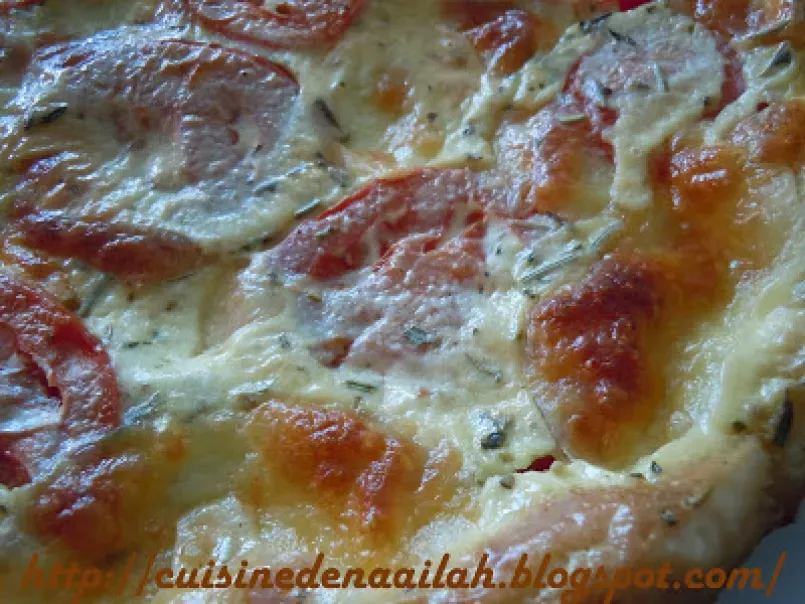 Tarte tomates-poivrons-mozzarella. - photo 2