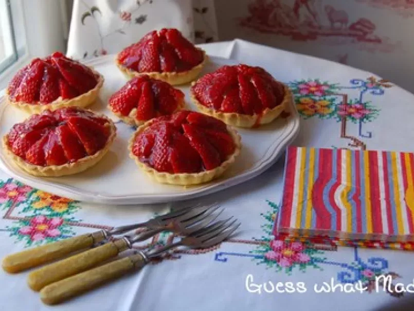 Tartelettes aux fraises et crème patissière - photo 3