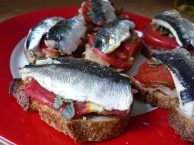 Tartine des sardines Moraga - Sardinenschnittchen Moraga - photo 3