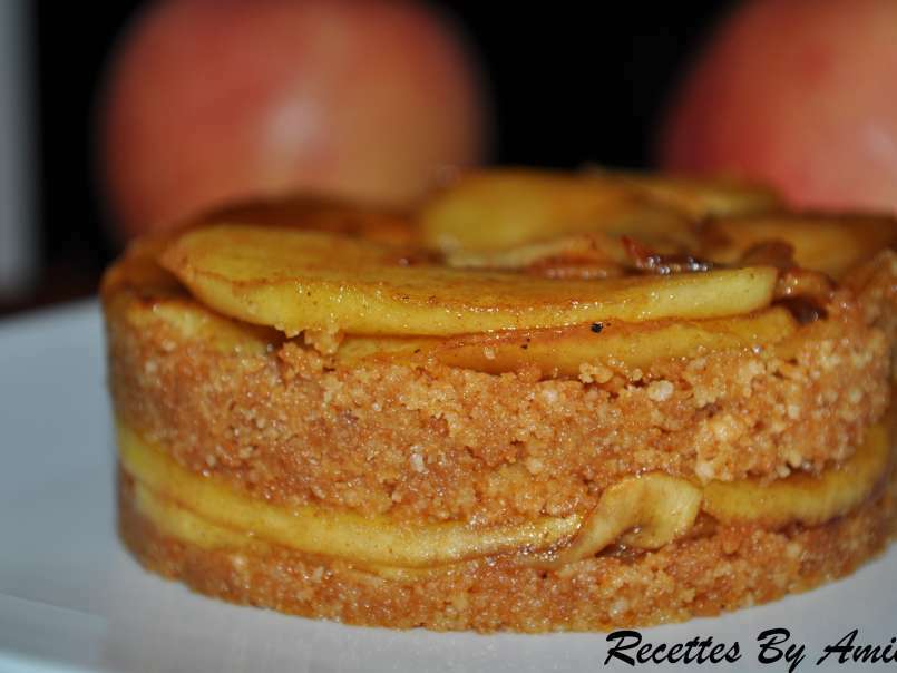 Tatin pommes cannelles et biscuits sablés - photo 2