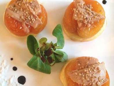 Tatins d'abricots au foie gras - photo 2