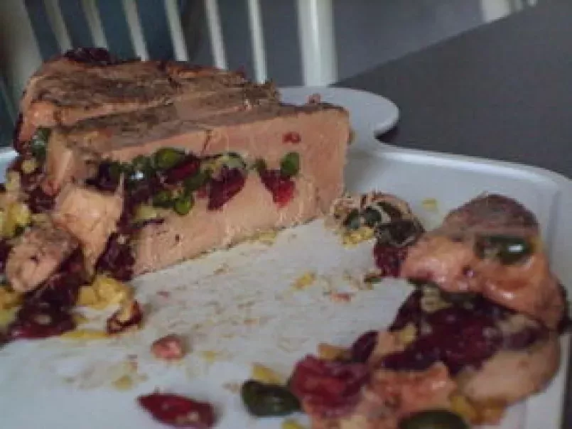 Terrine de foie gras aux cranberries - photo 2