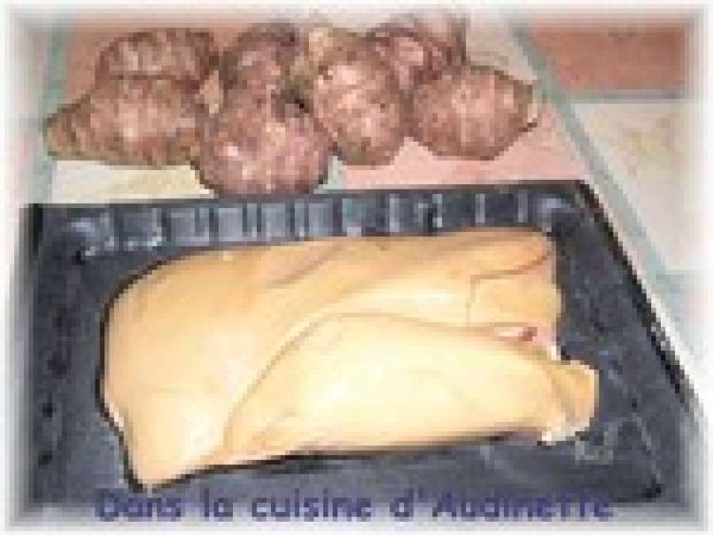 Terrine de foie gras aux topinambours - photo 2