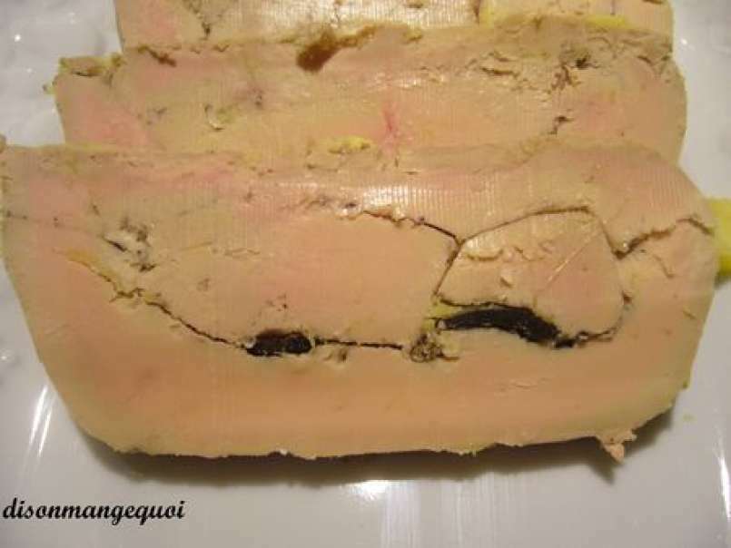 Terrine de foie gras de canard mi cuit truffé à la truffe noire fraiche - photo 2