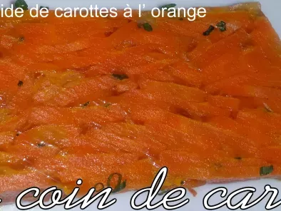 Terrine froide de carottes à l’orange