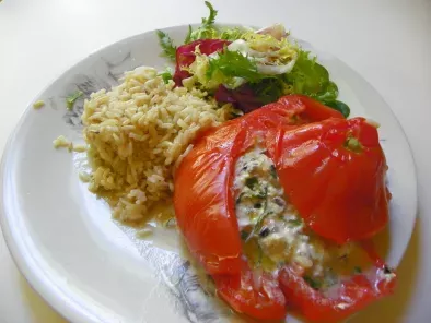 Tomates farcies Recette végétarienne facile