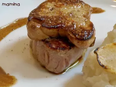 Tournedos Rossini, foie gras, truffe et topinambour, recette revisitée - photo 2