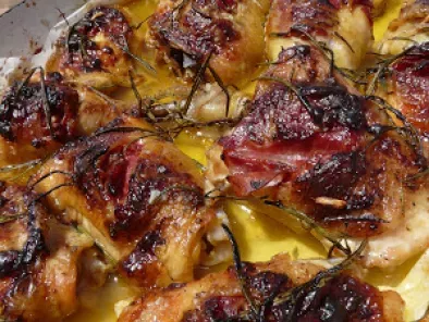 Un bon poulet coppa/romarin ultra facile à faire, une recette idéale pour l'été